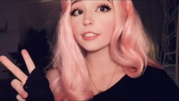 Belle Delphine Black Dress Patreon Snapchat Story 3