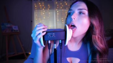 HeatheredEffect ASMR Onlyfans Ear Licking Video