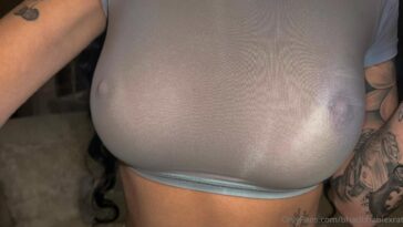 Bhad Bhabie X Rated Nipple Pokies See Through Onlyfans Set Leaked 1