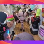 Asian Lingerie Booty Tease Twitch Streamer Video 1