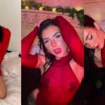 Andrea Botez Nipple Pasties Passes Sexy Outfit Video