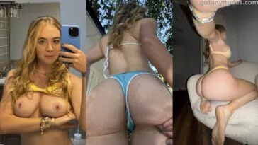 Gracecharisxo Nude Onlyfans Teasing Tits Selfie Video 1077x605